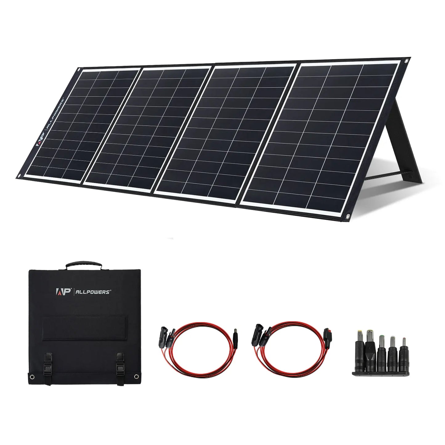 Estación de energÃa portátil ALLPOWERS R600 con panel solar (opcional), baterÃa LiFePO4 de 29Wh y 600W para respaldo en el hogar, camping al aire libre, RV