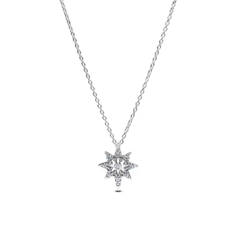 Nuevo original Plata de Ley 925 chapada brillante en forma de corazón collar pulsera mujer regalo de cumpleaños del Día de San Valentín joyería DIY