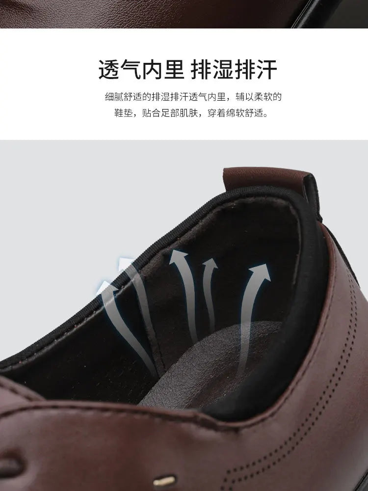 Zapatos de vestir clásicos para hombre, zapatos de cuero blanco con cordones para hombre, zapatos formales informales de negocios con punta de talla grande para boda