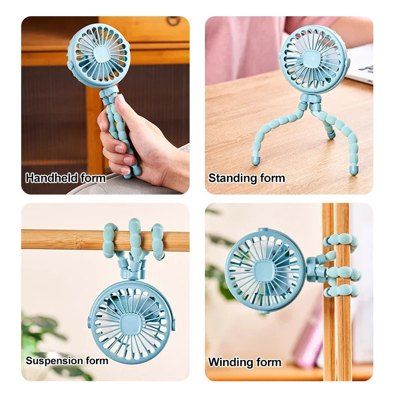 Ventilador de tienda impermeable multifuncional, lámpara de Camping recargable, lámpara de cabina de mercado nocturno, lámpara de ventilador de refrigeración para exteriores, linterna portátil