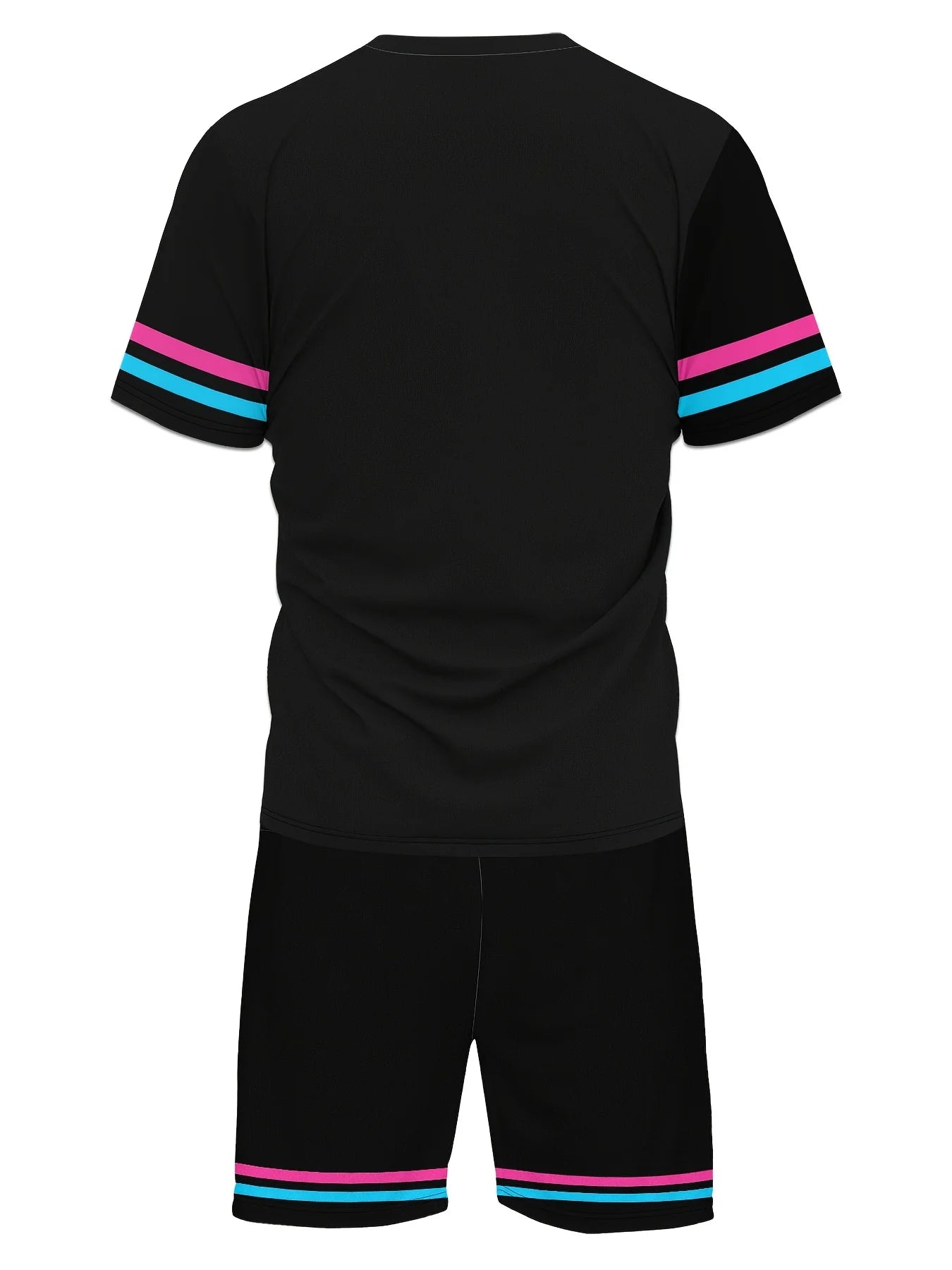 2025 Nuevo conjunto de jogging de camiseta de baloncesto para adultos deportiva informal con estampado de Miami NO.3 para hombre