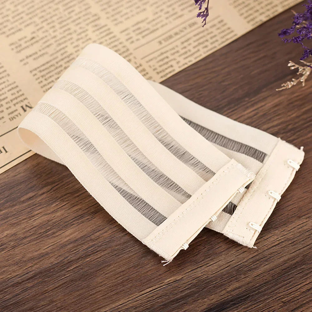 Tirantes de sujetador transparentes antideslizantes con 3 hebillas para mujer, correa de sujetador transparente Invisible, extensor de sujetador elástico sin espalda, correa de hombro ajustable