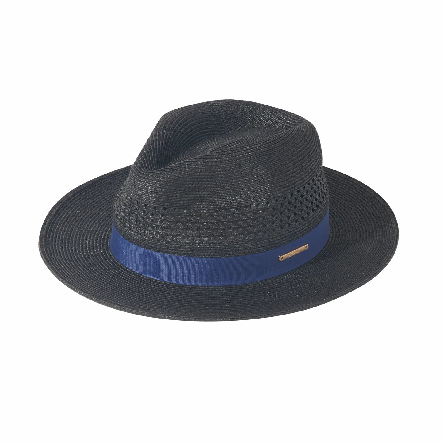 Sombrero de paja de Jazz Panamá de talla grande de 60cm para hombre y mujer, sombrero de sol con agujero para protección solar para exteriores, sombrero de playa de ala ancha para verano para hombre