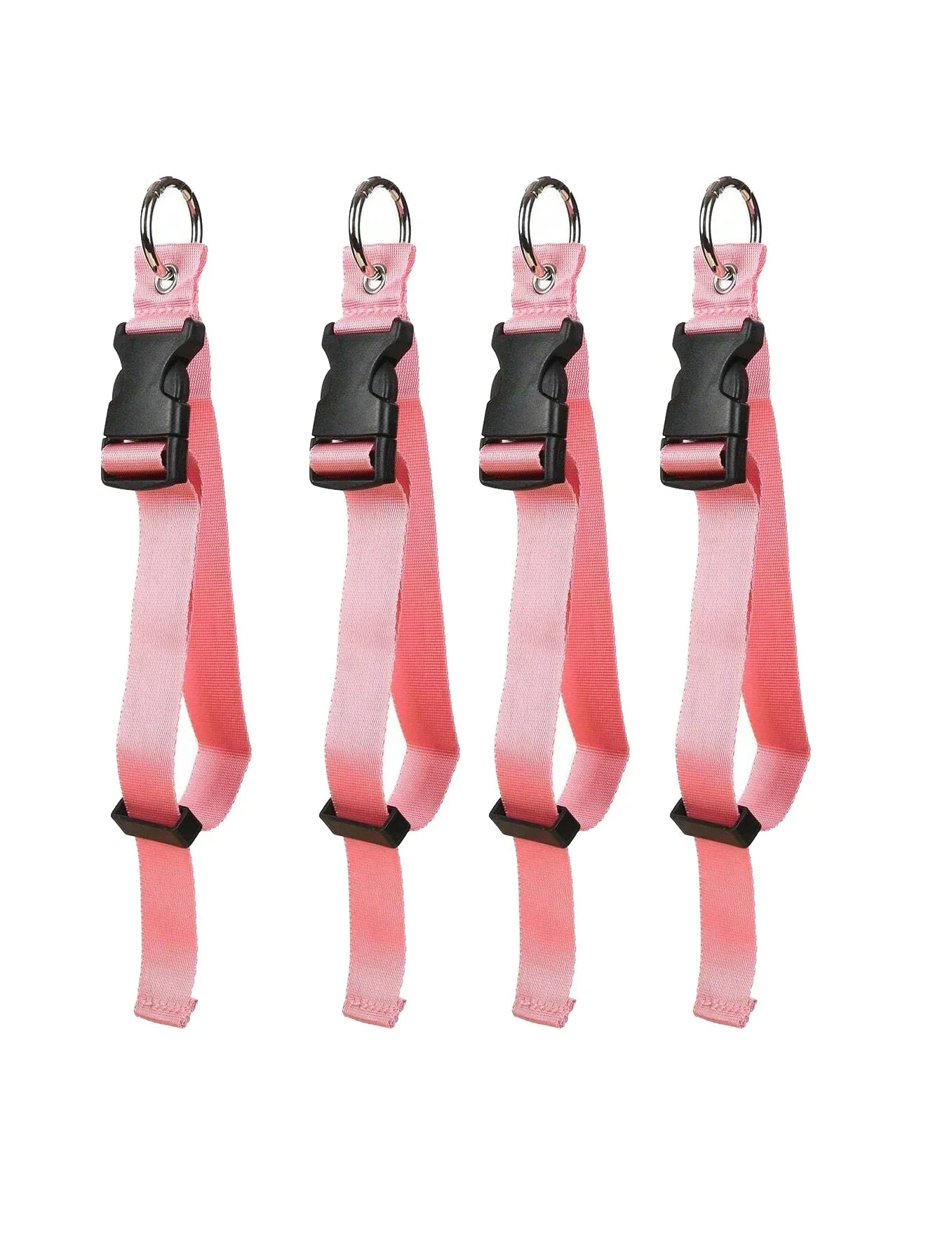 Soporte de correa de equipaje antirrobo de nailon negro portátil, pinza para agregar bolsa, Clip para bolso, uso para llevar multiherramienta, herramienta para acampar y hacer senderismo