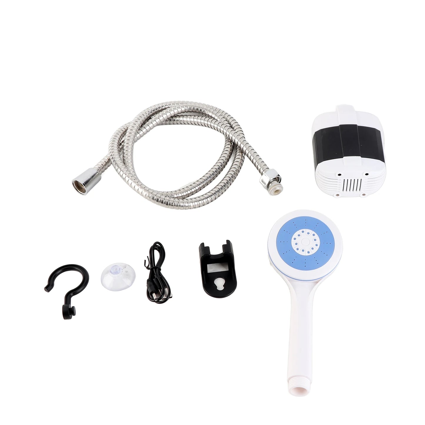 Ducha de Camping portátil, bomba de ducha eléctrica recargable por USB para exteriores, para acampar, lavado de coches, jardinerÃa, limpieza de mascotas