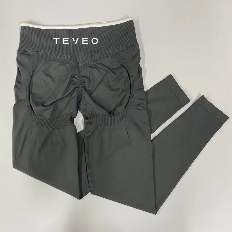Ignite Sculpt ScrunchSeamless Scrunch Leggings para mujeres pantalones de Yoga levantamiento de cadera ejercicio para correr gimnasio Ignite Sculpt Series