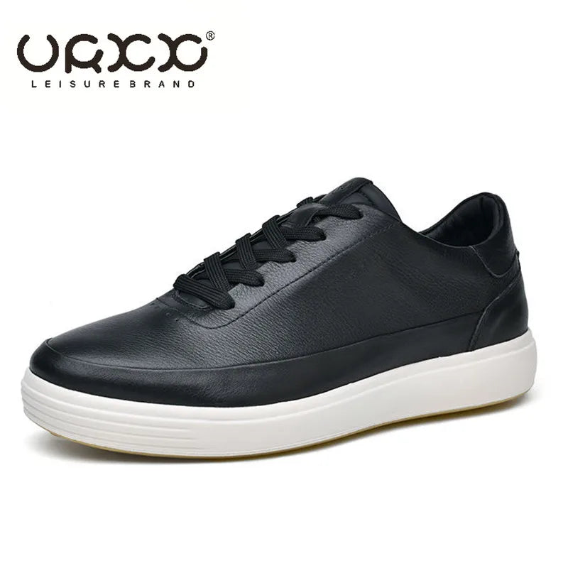 Zapatos de cuero genuino de alta calidad para hombre, zapatillas cómodas de verano, zapatos de moda para hombre, zapatos de monopatÃn versátiles de cuero suave