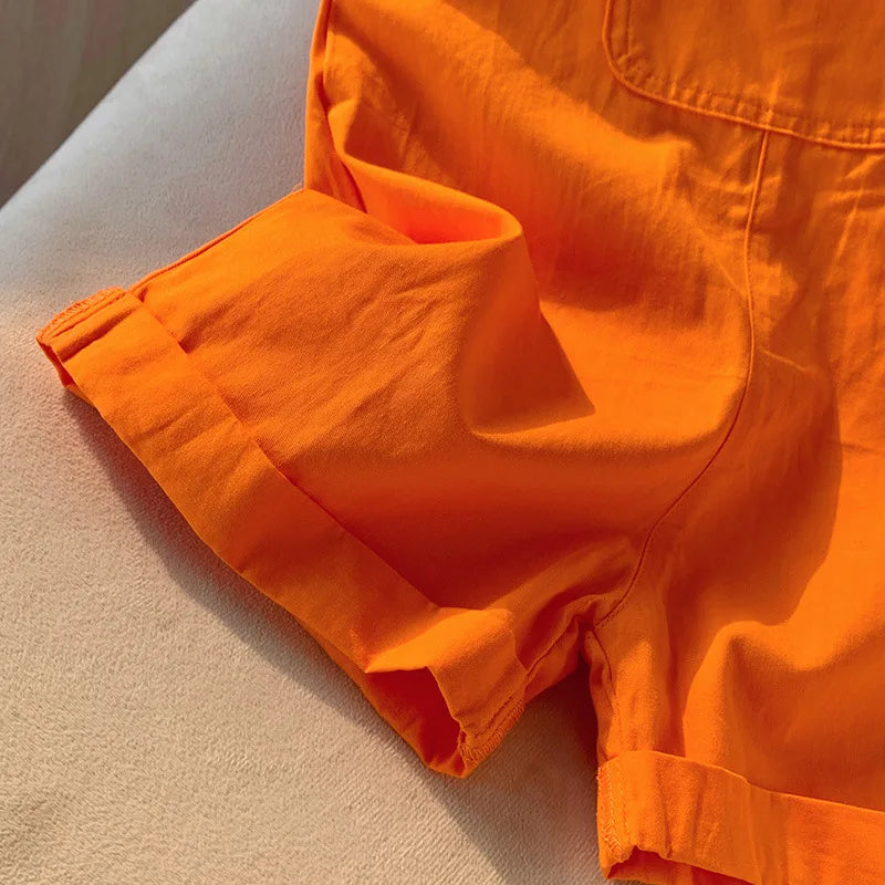 Lindo bebé niños general bebés y niñas pantalones casuales coreanos mono de disfraz de Color caramelo