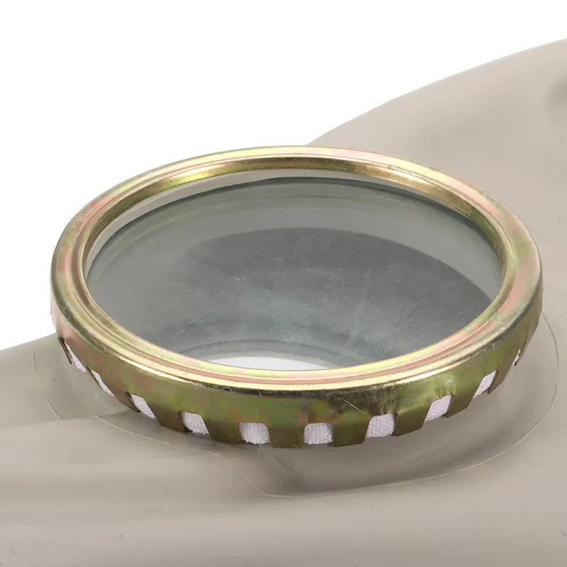 Máscara de Gas fantasma de cara completa negra creativa, respirador de goma, máscara de prevención quÃÂmica, capucha RD40 de 40mm para pintar pesticidas en aerosol