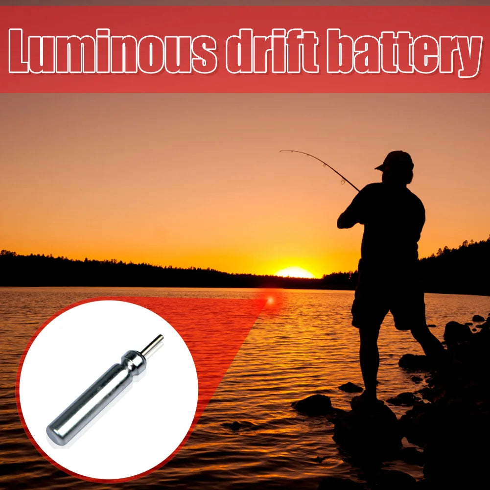 10-100 Uds flotadores de pesca baterÃÂÂa CR425 flotadores de pesca nocturna luz luminosa 3,6 V flotadores eléctricos baterÃÂÂa accesorio de pesca