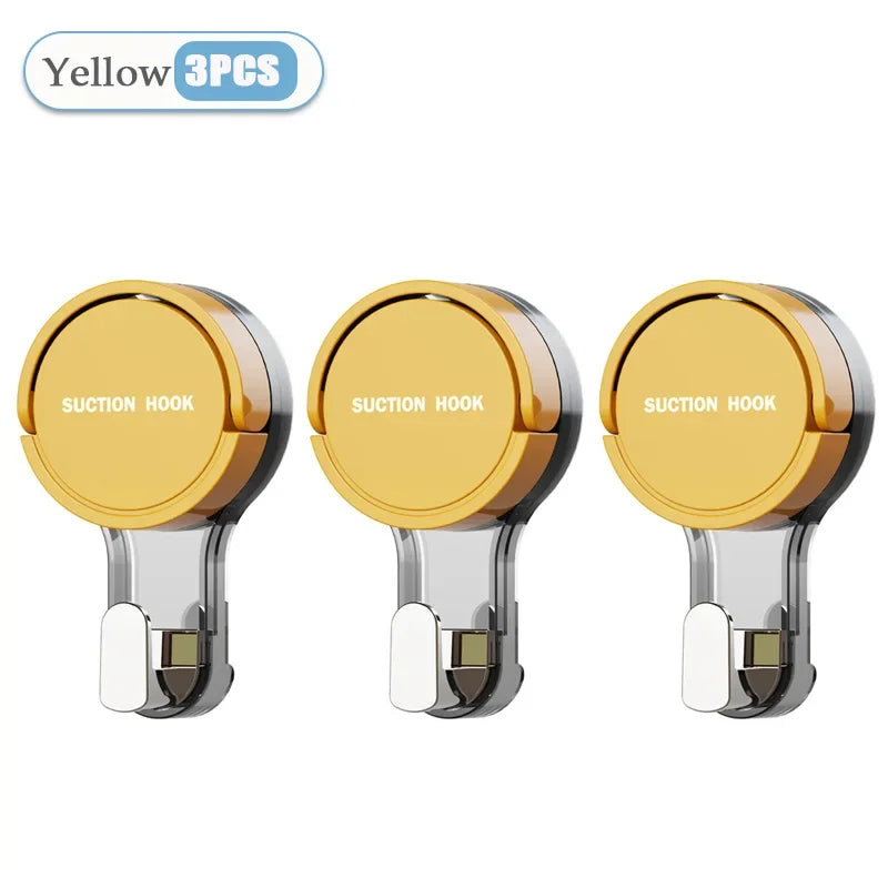 Gancho de ventosa reutilizable de 1 a 20 piezas, ganchos de ventosa para baño al vacÃÂo, toallero impermeable, colgador de ropa, accesorio de gancho