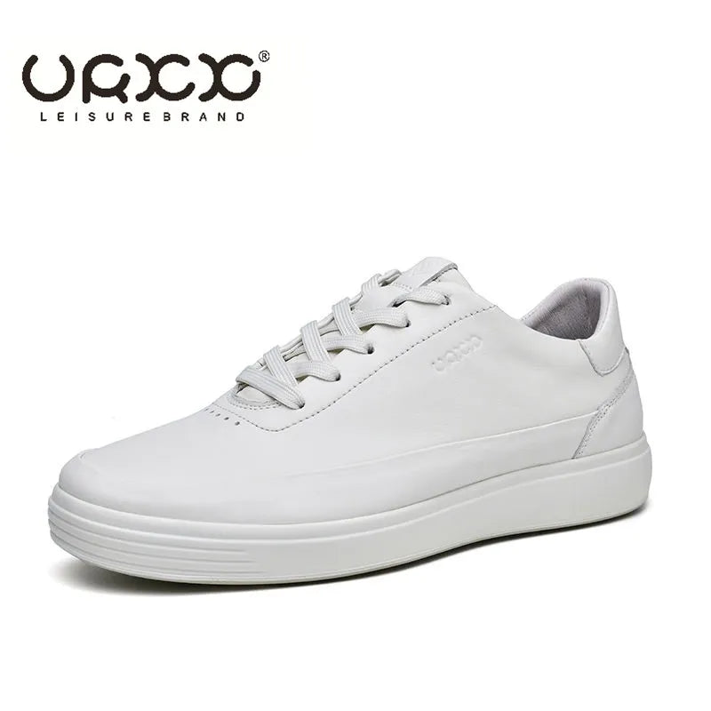 Zapatos de cuero genuino de alta calidad para hombre, zapatillas cómodas de verano, zapatos de moda para hombre, zapatos de monopatÃn versátiles de cuero suave