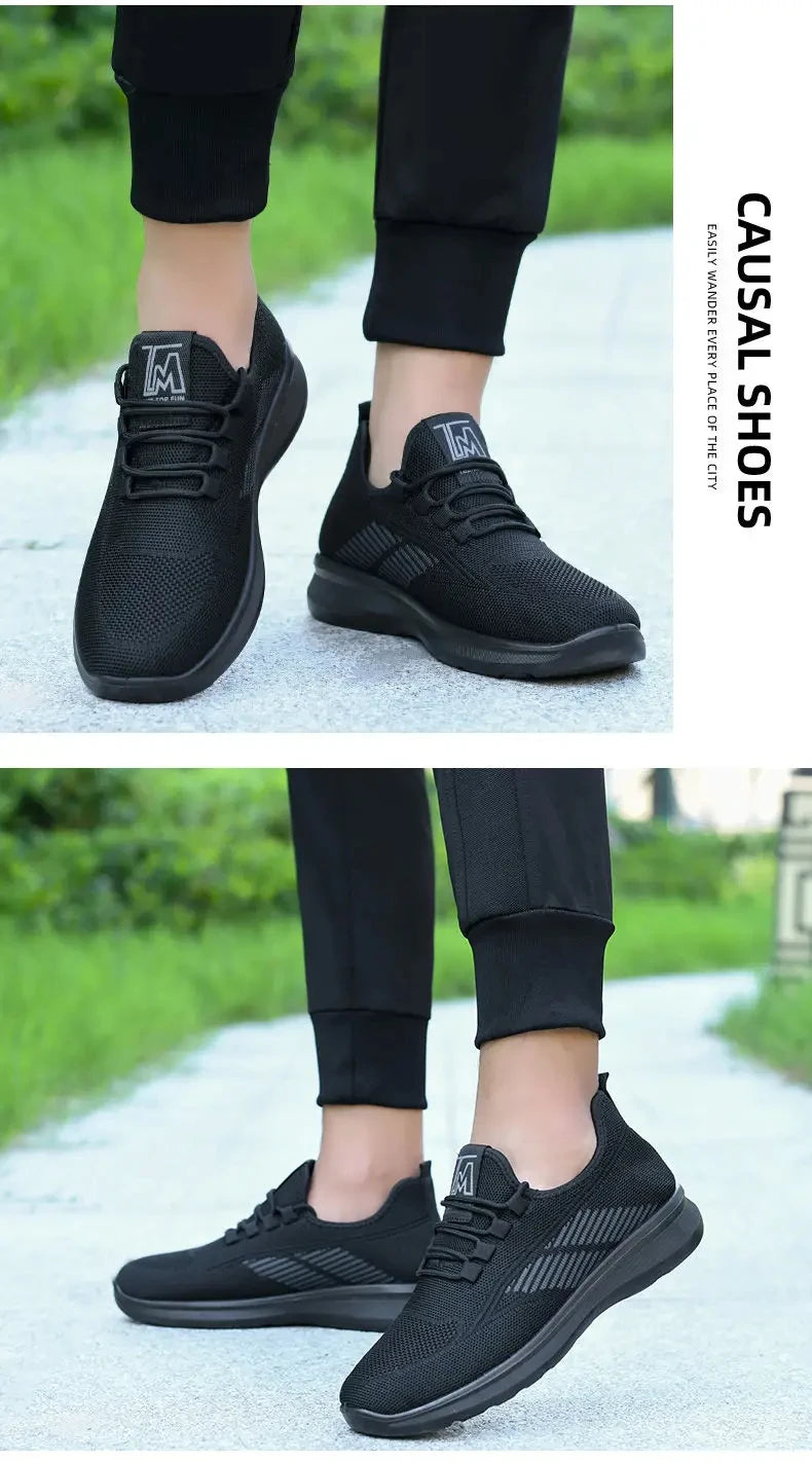 2025 zapatos de verano para hombre, zapatillas informales ligeras y cómodas, zapatos transpirables de suela blanda para hombre, zapatos con envÃo gratis
