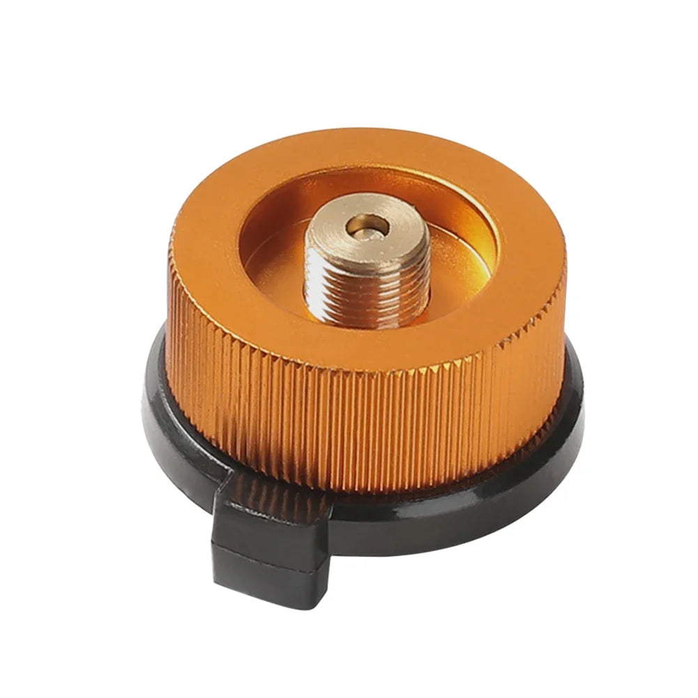 Adaptador de llenado de cilindro de gas con válvula de control ON-Off Manguera de extensión de propano Manguera de recarga de propano de cobre para acampar al aire libre