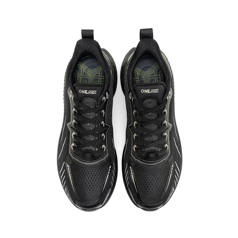 ¡Novedad de ONEMIX! Zapatillas de correr para hombre, zapatillas deportivas antideslizantes para mujer