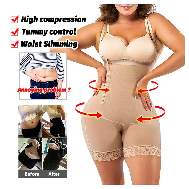 Bragas adelgazantes, fajas colombianas originales, moldeador de cintura alta, Control de barriga, ropa moldeadora de cuerpo, funda reductora de vientre para Abdomen femenino