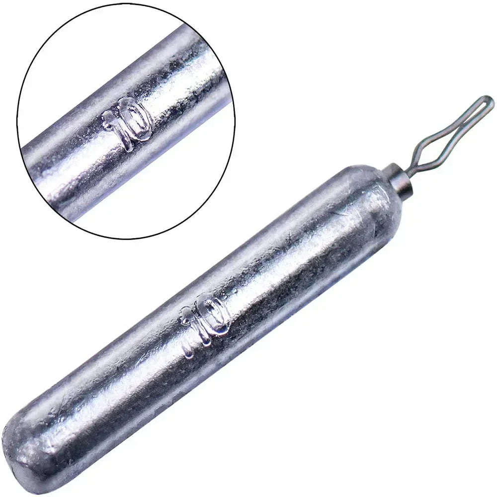 10 unids/lote, plomos de peso para pesca, 3,5g, 5g, 7g, 10g, 14g, cebo suave, accesorios para aparejos de pesca de lubina, conector de gancho de plomos de lÃnea