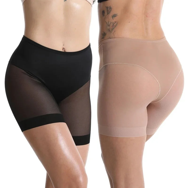 Mujeres debajo de la falda Anti rozaduras muslo Braga pantalón de protección señoras pantalones ropa interior Sexy Shaperwear bragas