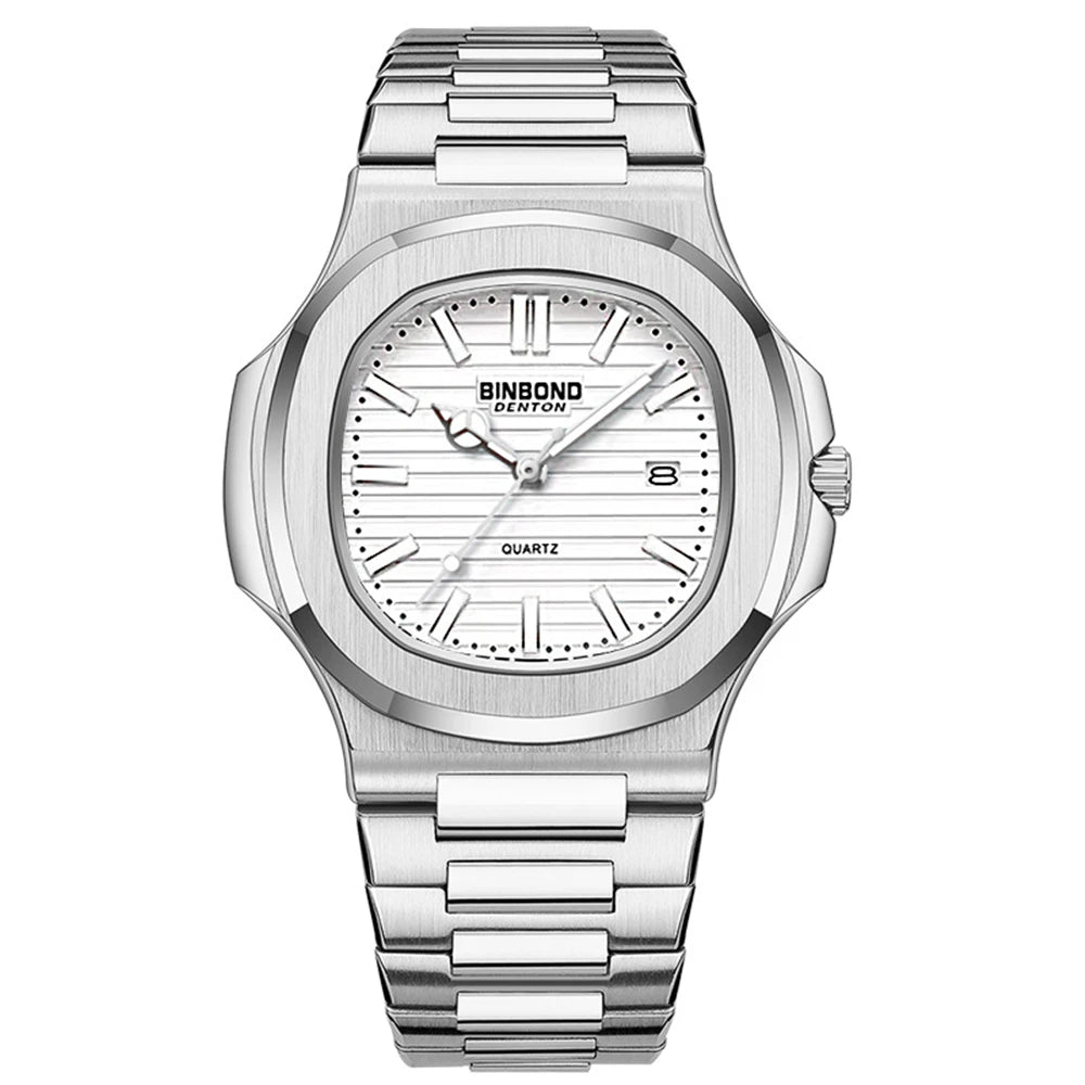 Nuevo Reloj informal de negocios de oro rosa, Reloj de lujo para Hombre, relojes automáticos, relojes de pulsera de cuarzo de alta moda para Hombre, regalos, Reloj para Hombre