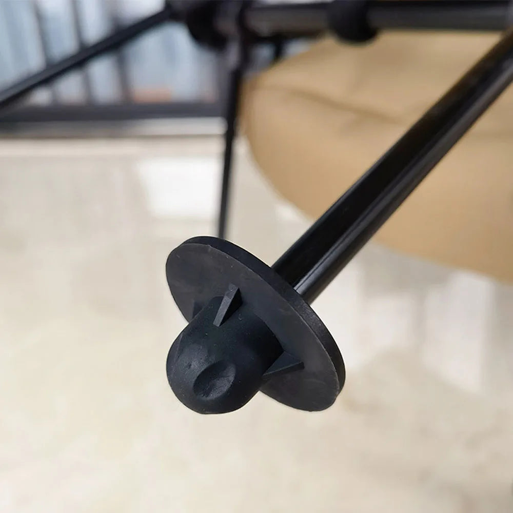 4 Uds. Almohadillas para los pies del fregadero de la silla de la luna, accesorios de acampada, disco OVNI antideslizante para pesca al aire libre y Picnic, pies de la silla de la luna