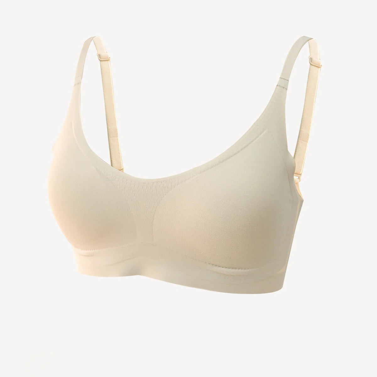 Ropa interior sin costuras con soporte suave, colección cómoda sin anillos de acero, estilo de sujetador ligero y fino y transpirable