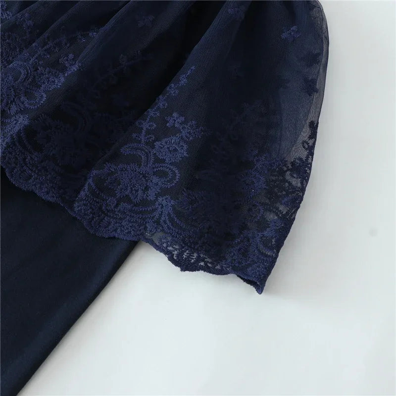 Nuevas mallas para niñas, falda de princesa de encaje, pantalones, falda ajustada para primavera y otoño, pantalones para niños de 2 a 7 años, ropa para niños