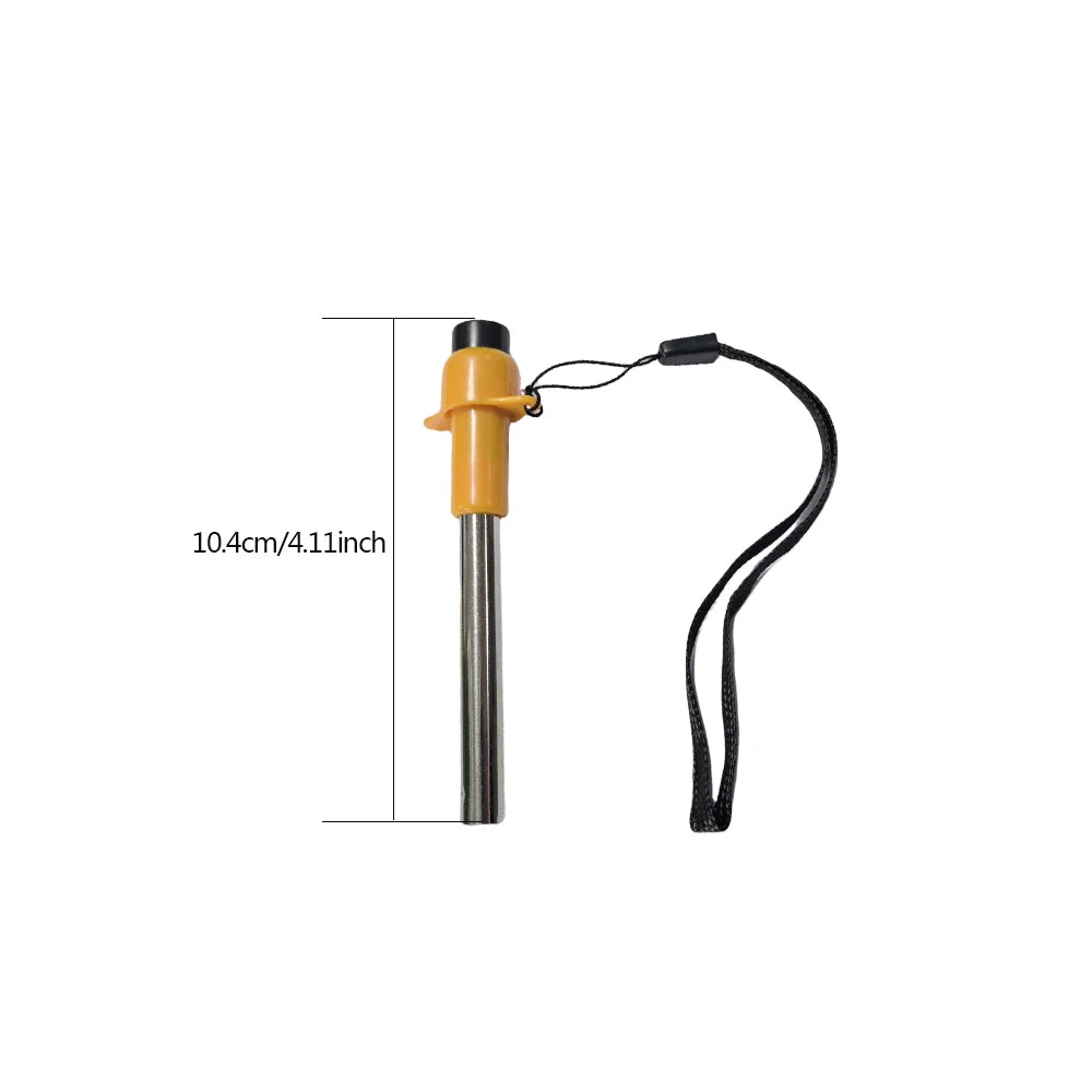 Mini encendedor eléctrico portátil para acampar al aire libre, encendedor de cocina para el hogar, senderismo, escalada, barbacoa, encendedor piezoeléctrico, 1/4 Uds.