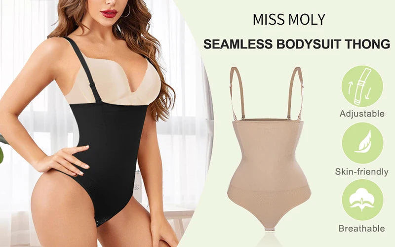 Body moldeador de cuerpo completo para mujer, ropa interior adelgazante con Control de barriga, levantador de glúteos, corsé moldeador de Abdomen con realce