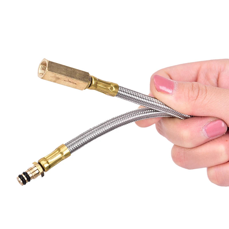 Tubo extensible para acampar al aire libre, adaptador de estufa de Gas, quemador, cilindros de propano, tanque de recarga, accesorios de carga de Gas, 37cm