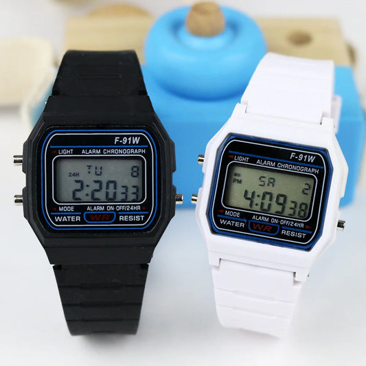 Relojes digitales deportivos para niños, correa de silicona, reloj electrónico para niñas, cronógrafo, alarma, bonito reloj LED para estudiantes, Montre Enfant