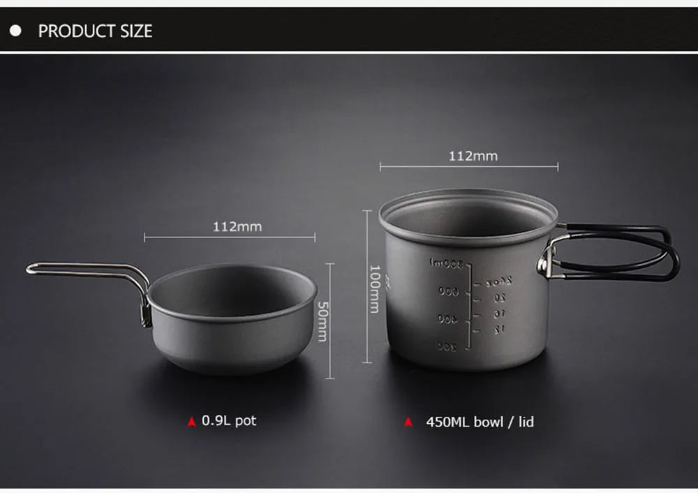 Estufa de Alcohol para exteriores, utensilios de cocina de aleación de aluminio de acero inoxidable para acampar, Picnic, senderismo, barbacoa, herramientas de viaje