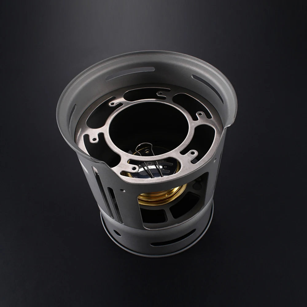 Estufa de Alcohol para exteriores, utensilios de cocina de aleación de aluminio de acero inoxidable para acampar, Picnic, senderismo, barbacoa, herramientas de viaje