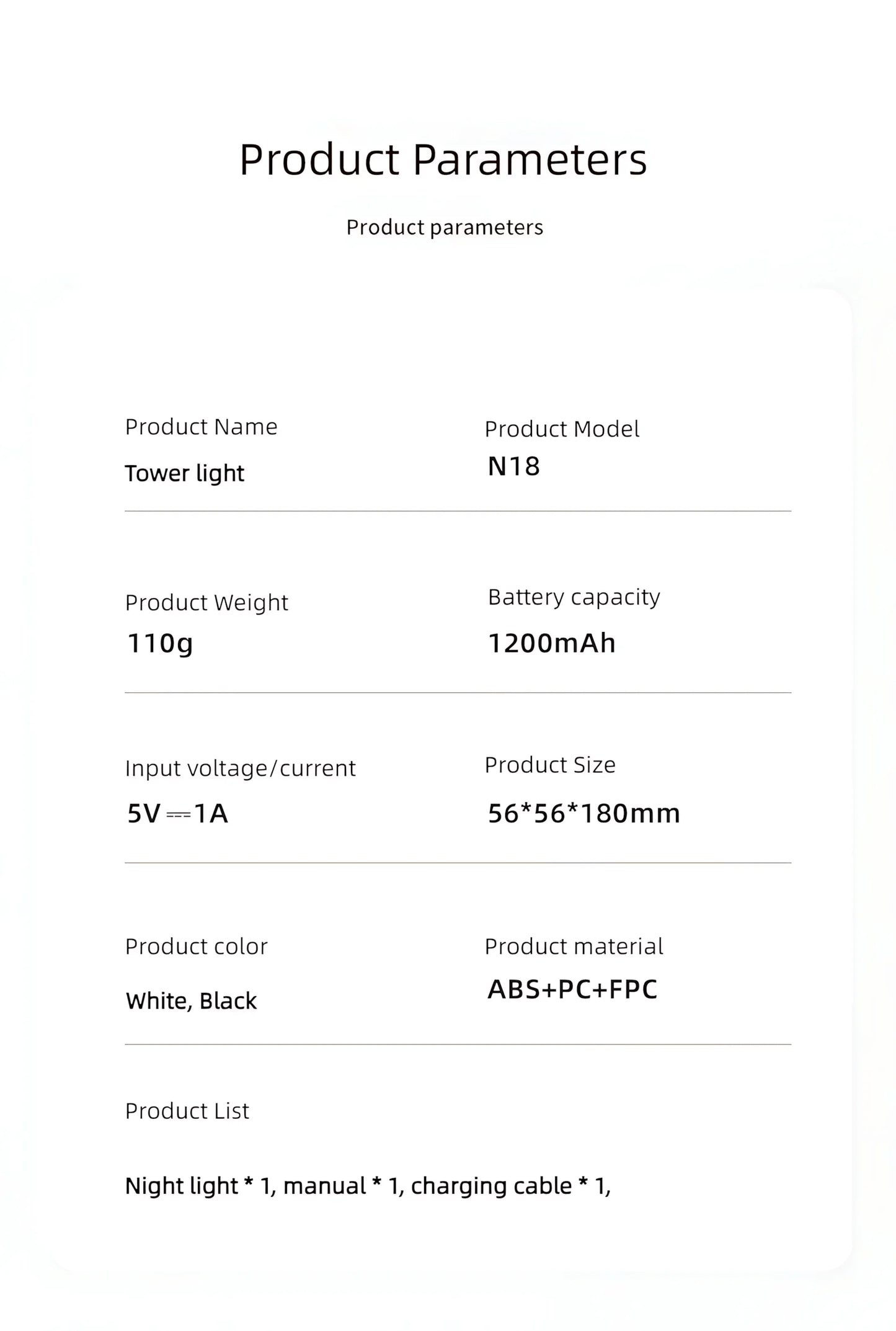 Linterna de Camping Portátil 1200mAh - Recargable USB-C, 3 Modos con Luz de Respiración, Blanco Cálido 2200K para Senderismo/Dormir/Acampada/EDC