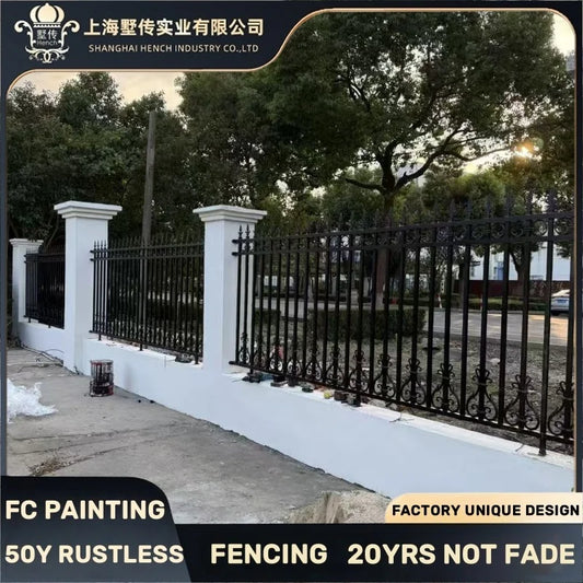Venta al por mayor de paneles de valla de aluminio, puertas de entrada, paneles de valla de aluminio recubiertos en polvo de alta calidad para jardín