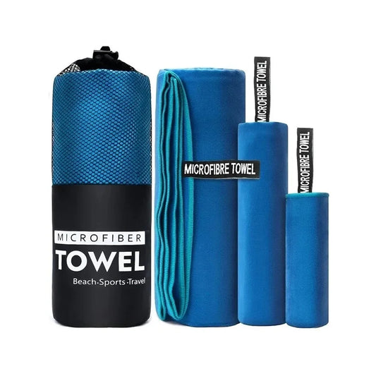Toalla deportiva de secado rápido 40x80CM azul gris verde naranja natación gimnasio Fitness Camping correr playa toallita toallas