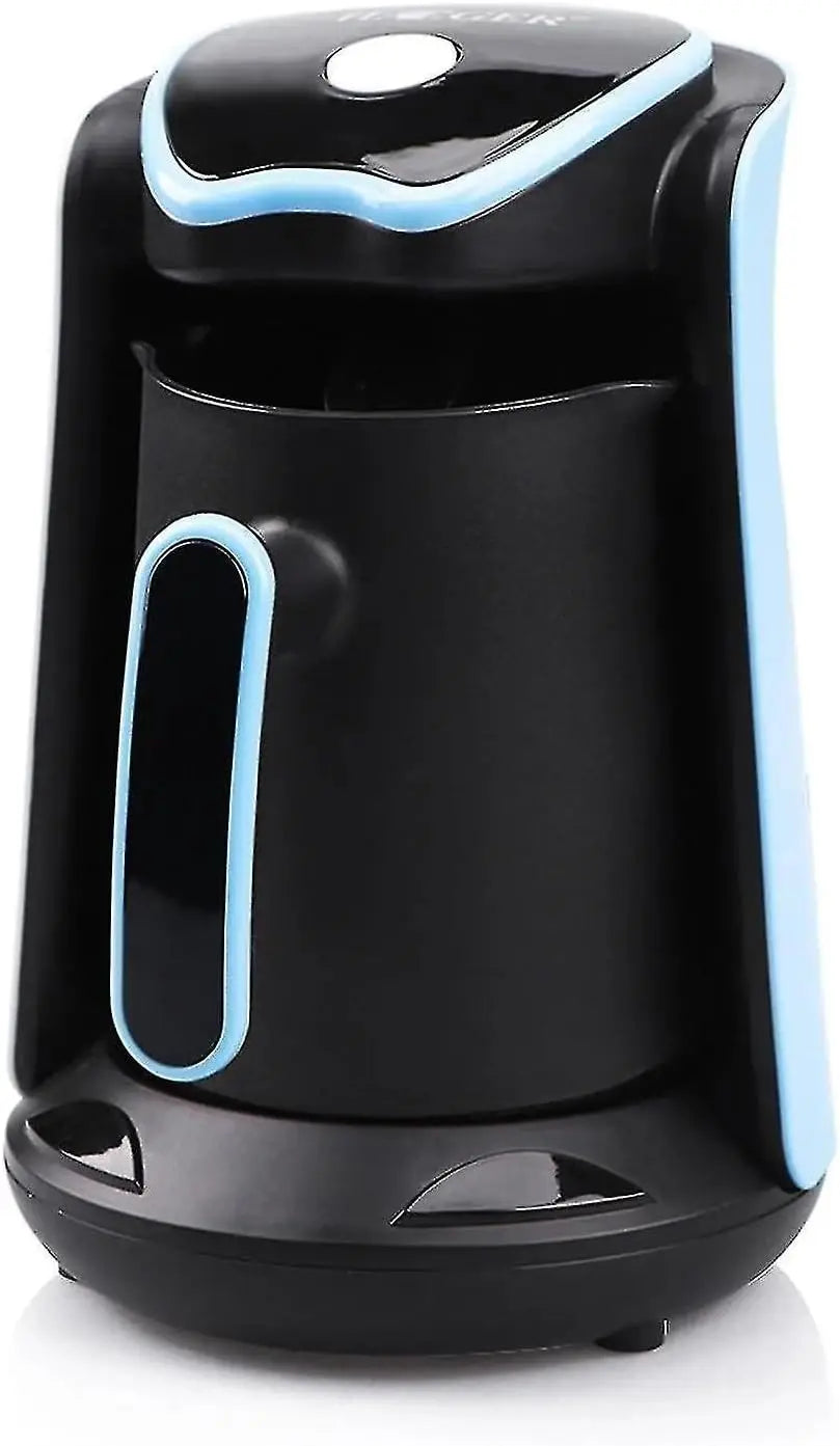Cafetera turca árabe griega, máquina eléctrica de 110v, enchufe estadounidense, 100% sin BPA, capacidad de elaboración de 1-4 tazas con Cook Sense Tec