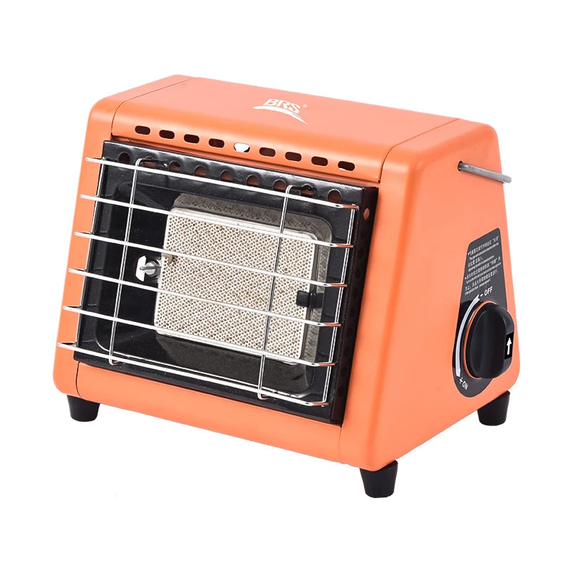 Calentador de tienda portátil BRS-H23, calentador de butano para espacio exterior de 1500W con válvula de Control, calentador de Patio de rayos infrarrojos para acampar en invierno