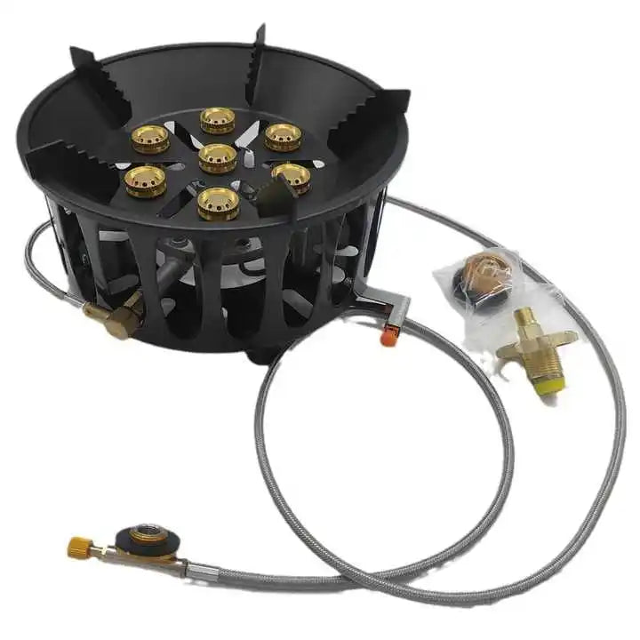 Adaptador de recipiente de butano para acampar al aire libre, convertidor de estufa de Gas, recarga de propano, cartucho de Gas, tanque, adaptador de butano, accesorio de estufa de Gas