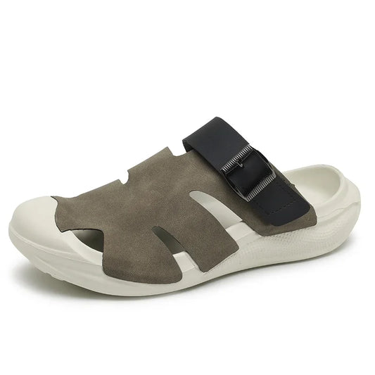 Nuevas llegadas, sandalias Birkenstock de verano para hombre, zapatillas de playa informales transpirables sin cordones para hombre, talla 39-44