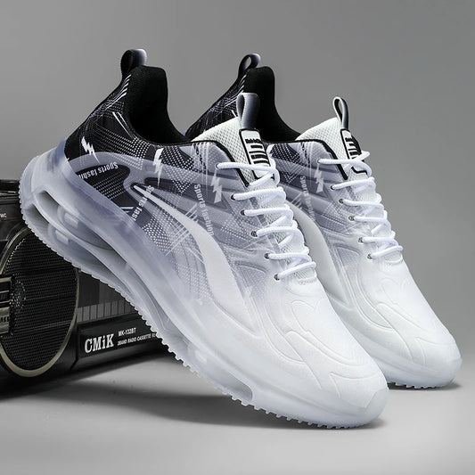 Zapatillas de baloncesto de moda para hombre con cojines de aire, cómodas y antideslizantes, transpirables y que absorben los golpes, adecuadas para actividades al aire libre de hombres