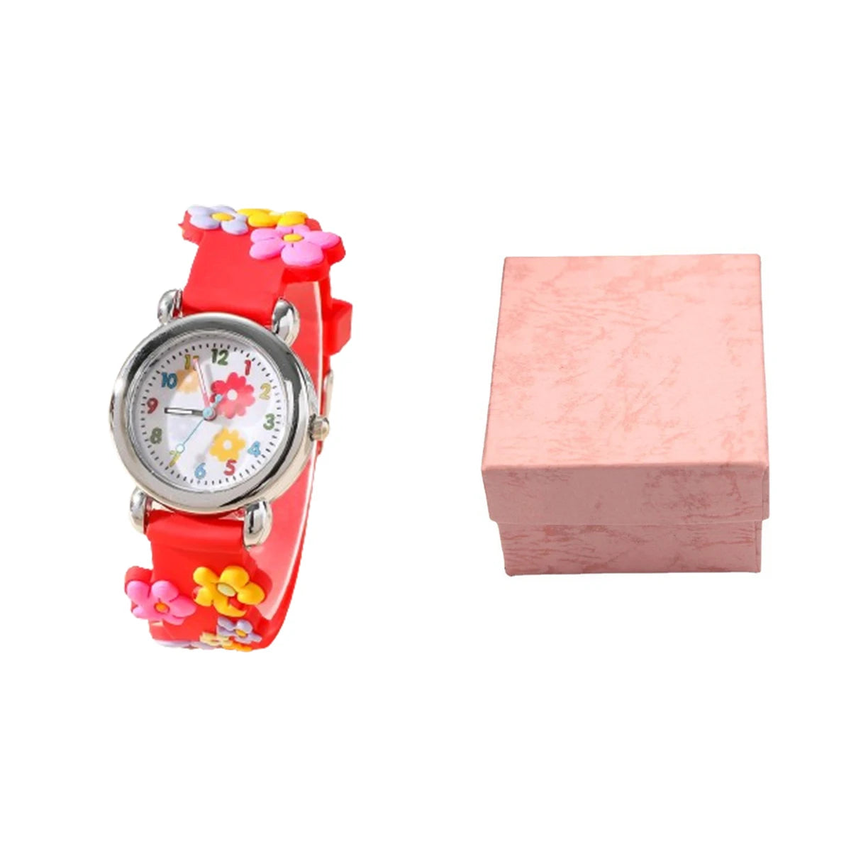 Adorable conjunto de relojes de dibujos animados para niños: relojes de pulsera con diseños coloridos y cara fácil de leer: regalo perfecto para niños