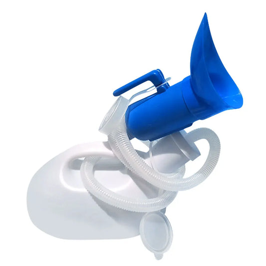 Urinario portátil de 2000ml con manguera para mujeres y hombres, extensión de 1,3/1,6 m, inodoro de tubo largo, urinario para exteriores, olla para acampar y viajar