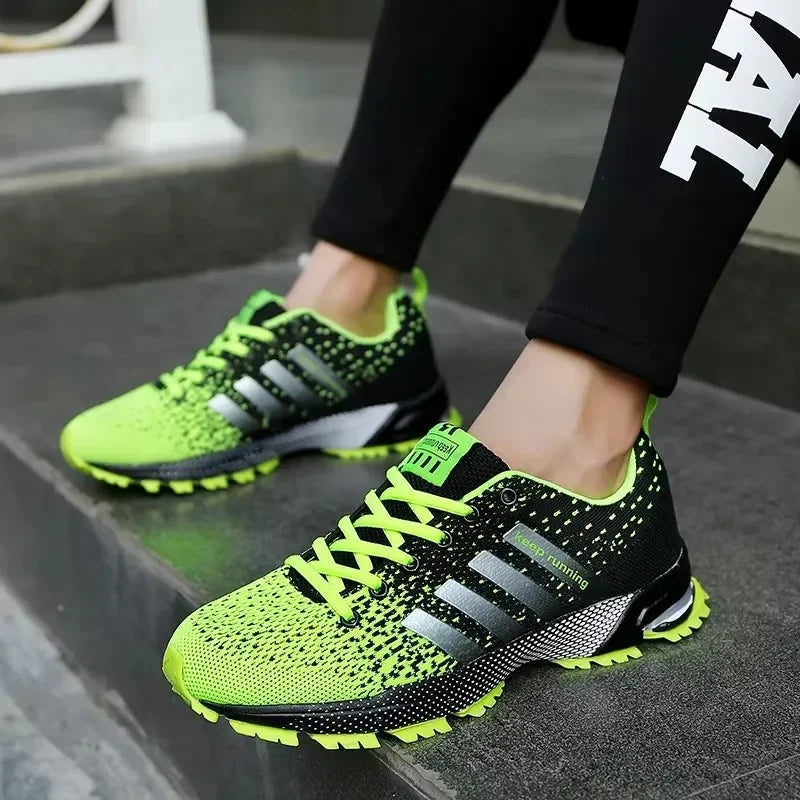 Zapatos de tabla con diseño llamativo de calle explosiva para hombre con colores únicos a juego, transpirables, cómodos y antideslizantes para caminar