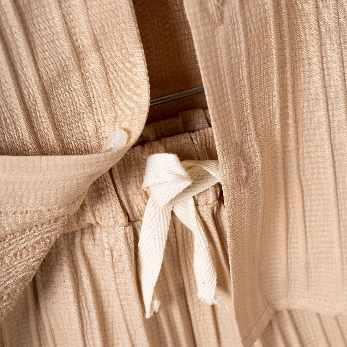 Conjunto de ropa informal para niÃƒÂ±os, camisa de manga corta con solapa y pantalones cortos de cintura elÃƒÂ¡stica, traje de moda de 2 piezas, Verano