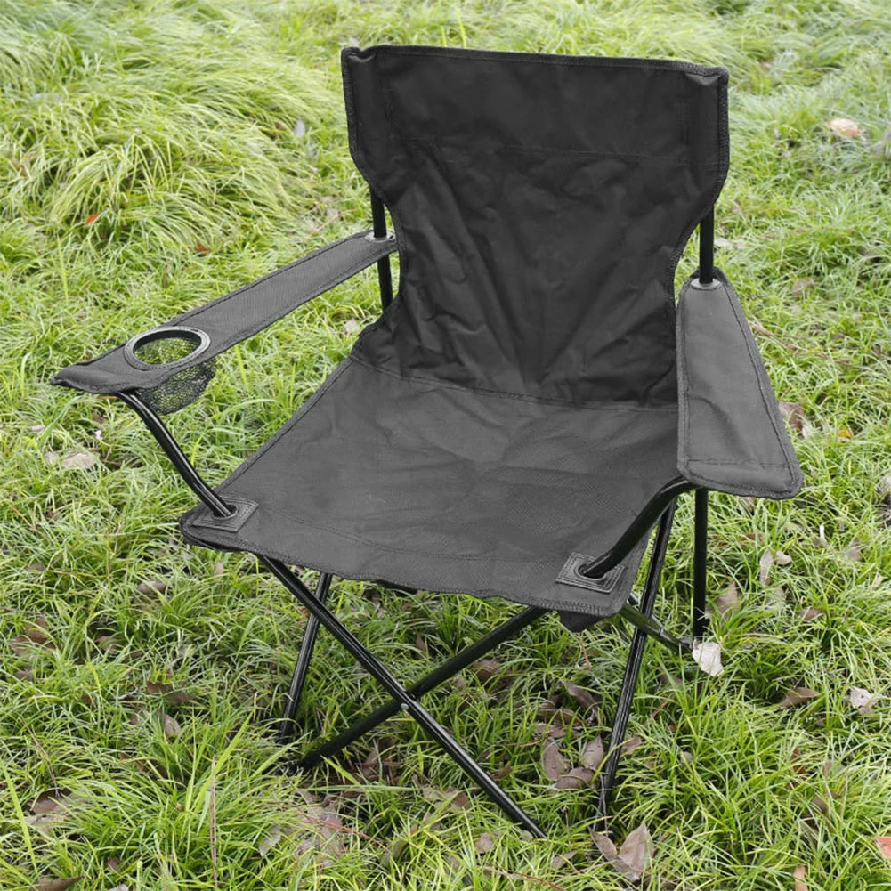 Silla plegable para exteriores, silla de Camping con portabotellas, sillas de tela Oxford para Picnic, sillas portÃ¡tiles para pesca en la playa, silla para exteriores