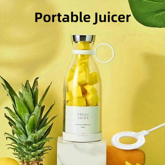 Mini licuadora elÃƒÂ©ctrica portÃƒÂ¡til, exprimidor de frutas, extractor de frutas, mezclador de batidos, mÃƒÂ¡quina multifunciÃƒÂ³n para hacer jugo