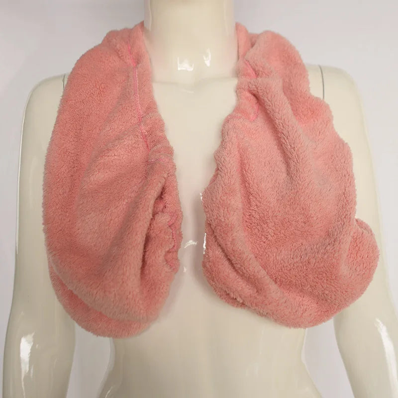 Sujetador de toalla para el sudor para mujer, Tops suaves y cómodos, sujetador de realce para baño, toalla absorbente para el sudor, sujetador envolvente para el pecho con cuello Halter 2023