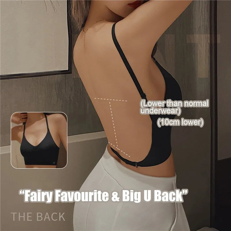 Sujetadores acolchados sin costuras ultrafinos para mujer, ropa interior de seda de hielo, lencería Sexy de pecho pequeño, Push Up, Tops de tubo Sexy, sujetador íntimo