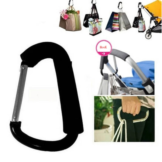 Hebilla de montañismo grande multicolor tipo D esponja de elevación multiusos hebilla para exteriores suministros de viaje herramientas de Camping