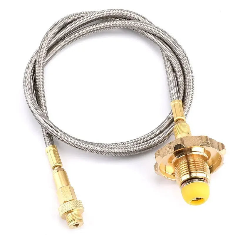 Adaptador de recipiente de butano para acampar al aire libre, convertidor de estufa de Gas, recarga de propano, cartucho de Gas, tanque, adaptador de butano, accesorio de estufa de Gas